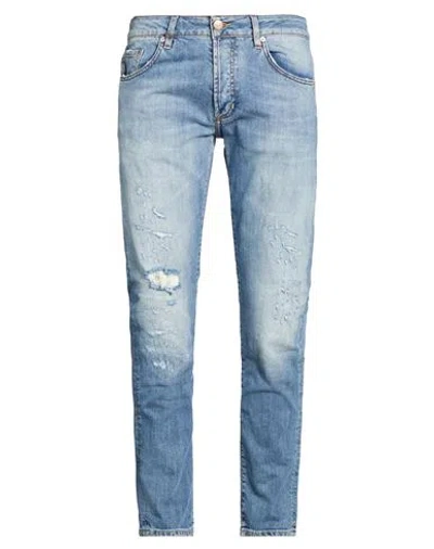 Don The Fuller Man Jeans Blue Size 31 Cotton, Elastane