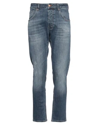 Don The Fuller Man Jeans Blue Size 32 Cotton, Elastane
