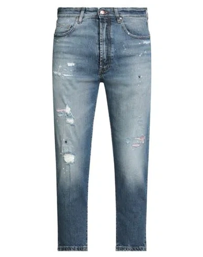 Don The Fuller Man Jeans Blue Size 33 Cotton, Elastane