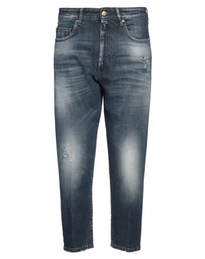 Don The Fuller Man Jeans Blue Size 33 Cotton, Elastane