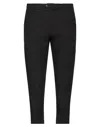 Don The Fuller Man Pants Black Size 33 Cotton, Polyamide, Elastane