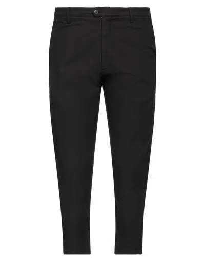 Don The Fuller Man Pants Black Size 33 Cotton, Polyamide, Elastane