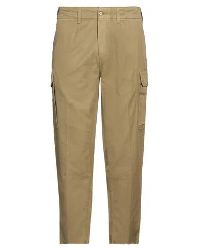 Don The Fuller Man Pants Military Green Size 36 Cotton, Linen, Elastane