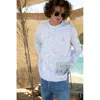 Don The Fuller White Cotton Sweater