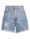 Don The Fuller Woman Denim Shorts Blue Size 27 Cotton In Blue