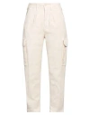 Don The Fuller Woman Jeans Beige Size 30 Cotton, Elastane In Beige