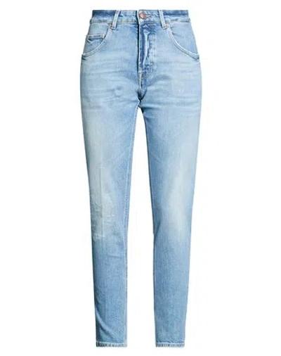Don The Fuller Woman Jeans Blue Size 30 Cotton, Elastane