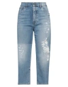 Don The Fuller Denim Cropped In Blue