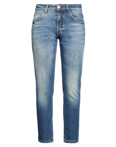 Don The Fuller Woman Jeans Blue Size 31 Cotton, Elastane
