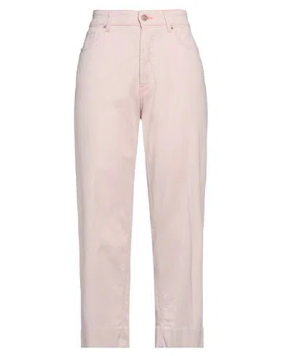 Don The Fuller Woman Jeans Pink Size 30 Cotton, Elastane