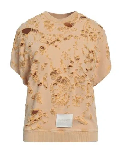 Don The Fuller Woman Sweatshirt Marigold Size L Cotton In Yellow