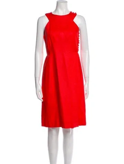 Pre-owned Donald Brooks Vintage Knee-length Dress In Pink