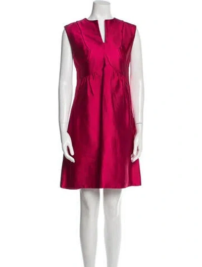 Pre-owned Donald Brooks Vintage Mini Dress In Pink