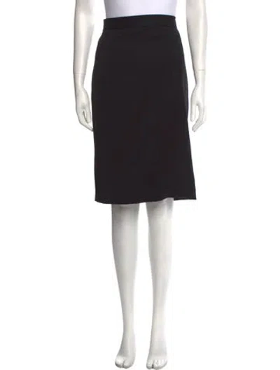 Pre-owned Donald Deal Knee-length Skirt In Black