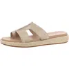 Donald J Pliner Addara 27 Womens Metallic Leather Slide Sandals