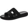 Donald J Pliner Addarad Womens Thong Flat Platform Sandals In Black
