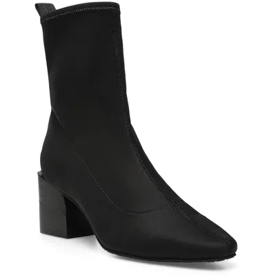 Donald J Pliner Angeld Womens Block Heel Round Toe Mid-calf Boots In Black