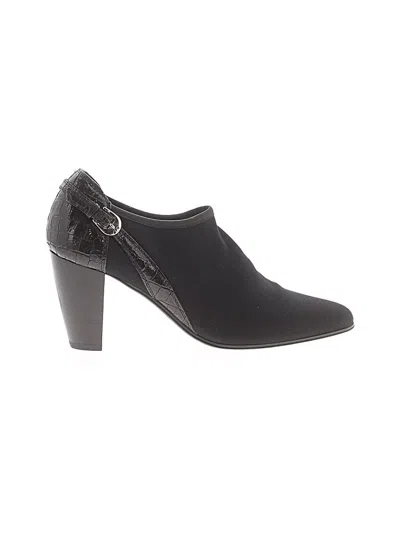 Pre-owned Donald J Pliner Ankle Boots In Black
