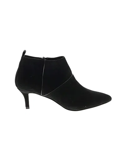 Pre-owned Donald J Pliner Ankle Boots In Black