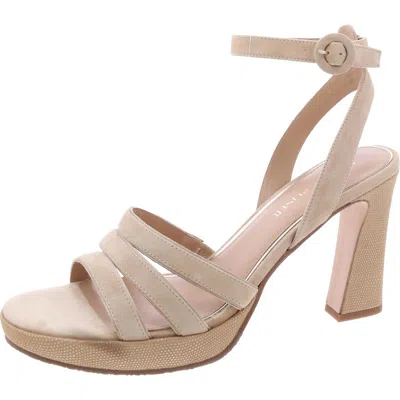 Donald J Pliner Baybi Womens Open Toe Strappy Platform Heels In Brown