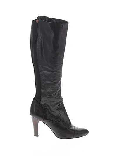 Pre-owned Donald J Pliner Boots In Black