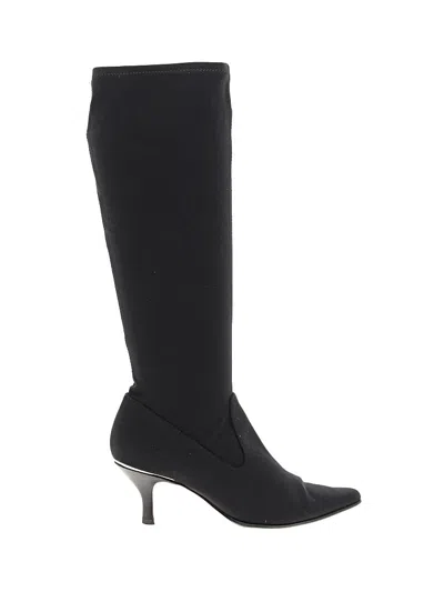 Pre-owned Donald J Pliner Boots In Black