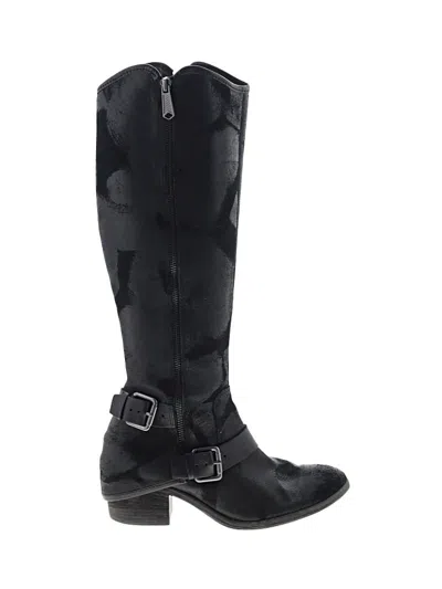 Pre-owned Donald J Pliner Boots In Black