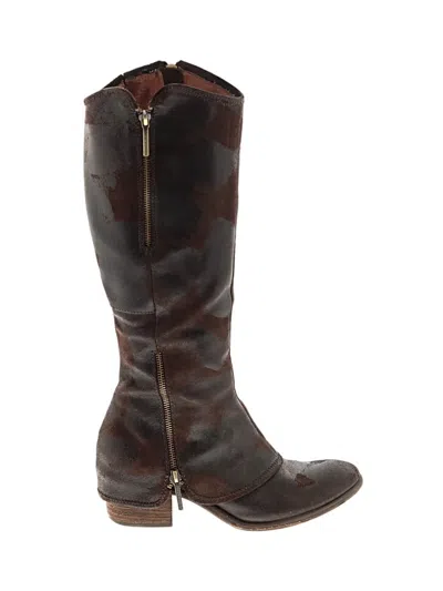 Pre-owned Donald J Pliner Boots In Brown