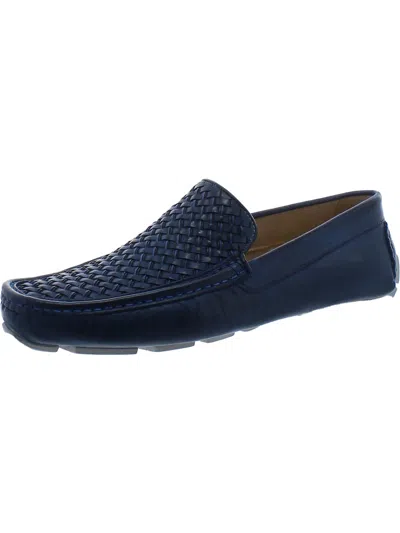 Donald J Pliner Damiano Mens Leather Loafer Driving Moccasins In Multi