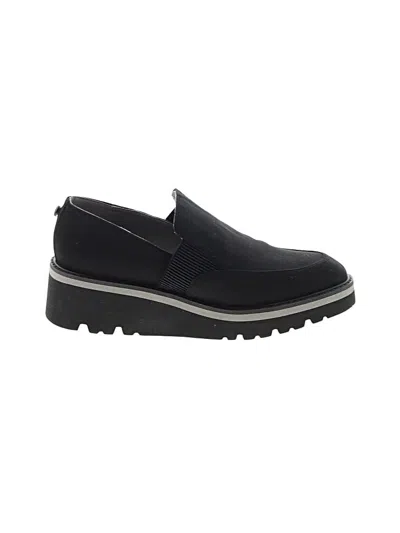 Pre-owned Donald J Pliner Flats In Black