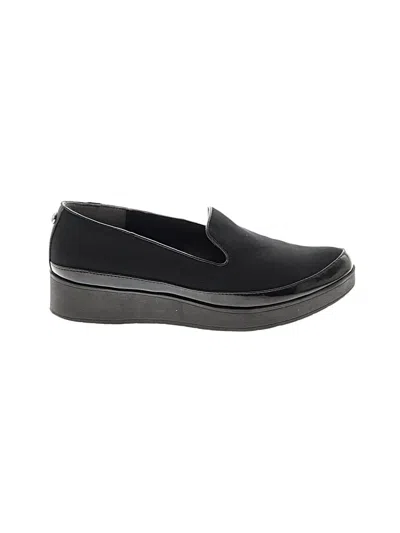 Pre-owned Donald J Pliner Flats In Black