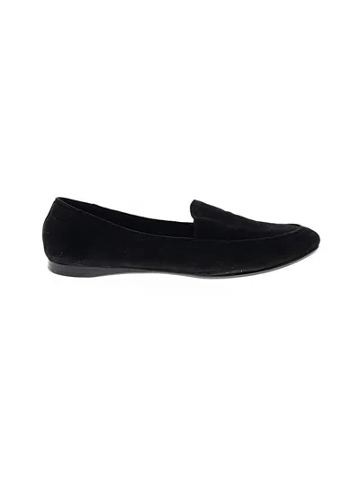 Pre-owned Donald J Pliner Flats In Black