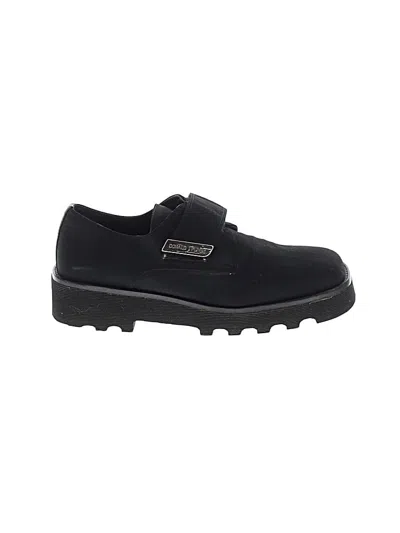 Pre-owned Donald J Pliner Flats In Black