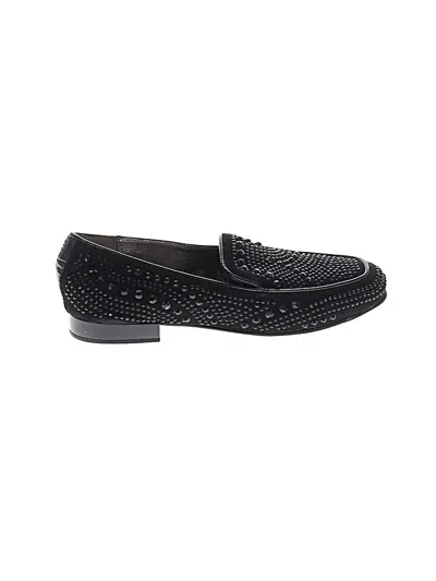 Pre-owned Donald J Pliner Flats In Black