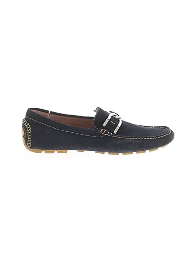 Pre-owned Donald J Pliner Flats In Blue
