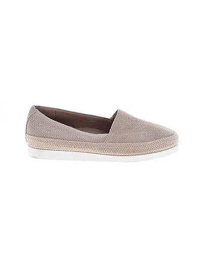 Pre-owned Donald J Pliner Flats In Gray