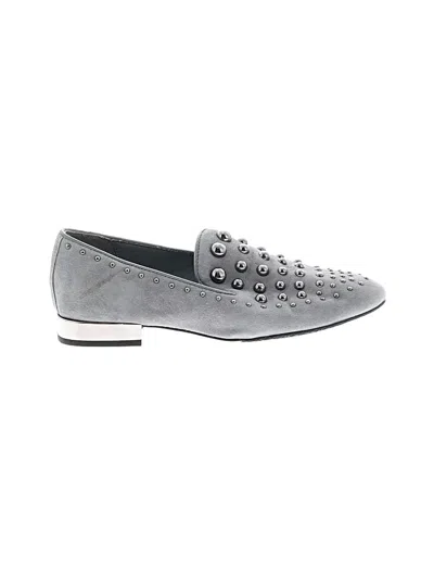Pre-owned Donald J Pliner Flats In Gray