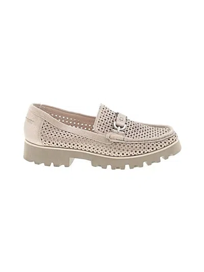 Pre-owned Donald J Pliner Flats In Ivory