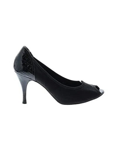 Pre-owned Donald J Pliner Heels In Black