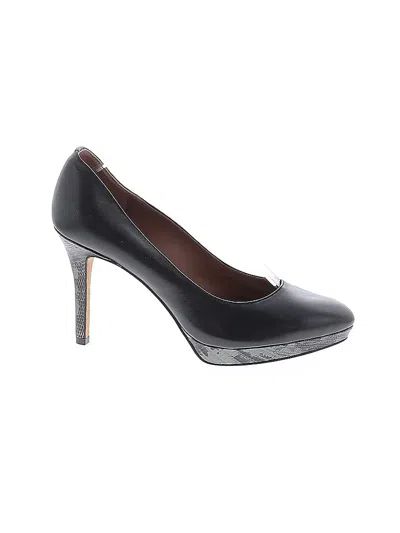 Pre-owned Donald J Pliner Heels In Black