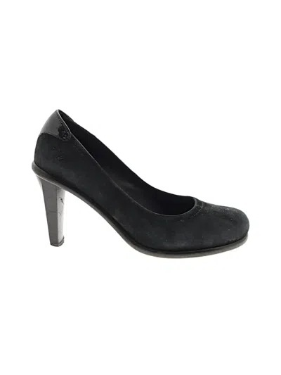 Pre-owned Donald J Pliner Heels In Black