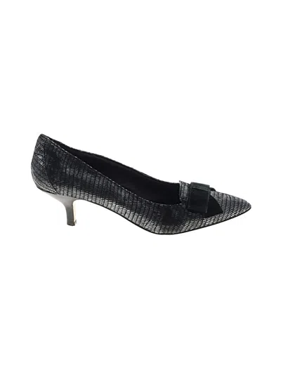 Pre-owned Donald J Pliner Heels In Black