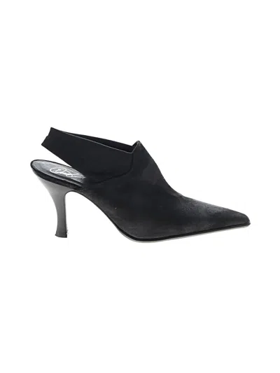 Pre-owned Donald J Pliner Heels In Black