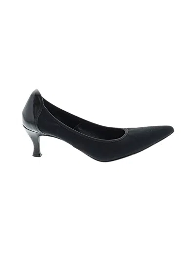 Pre-owned Donald J Pliner Heels In Black