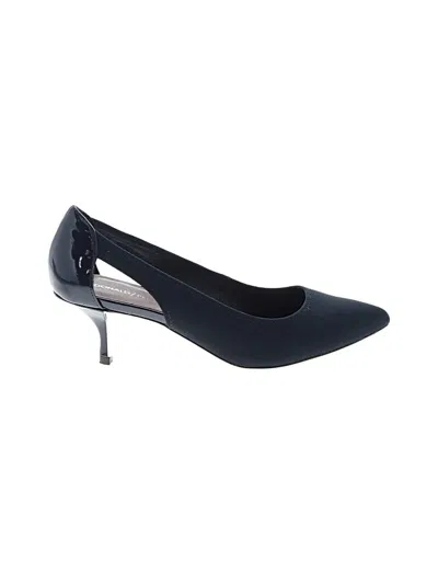 Pre-owned Donald J Pliner Heels In Blue
