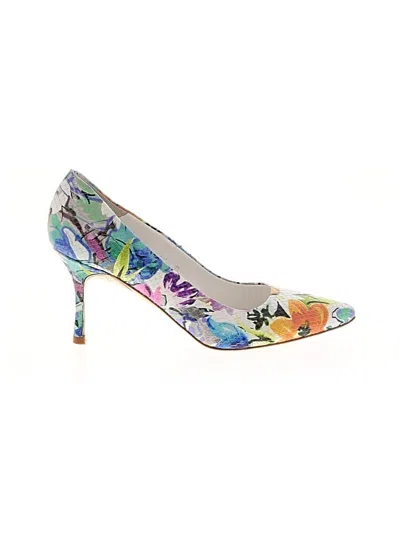 Pre-owned Donald J Pliner Heels In Blue
