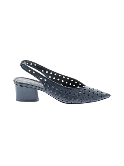 Pre-owned Donald J Pliner Heels In Blue
