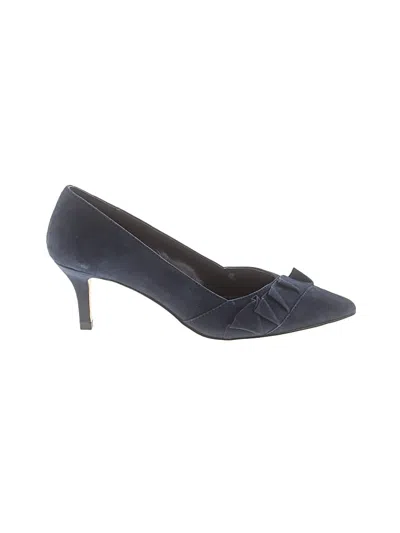 Pre-owned Donald J Pliner Heels In Blue