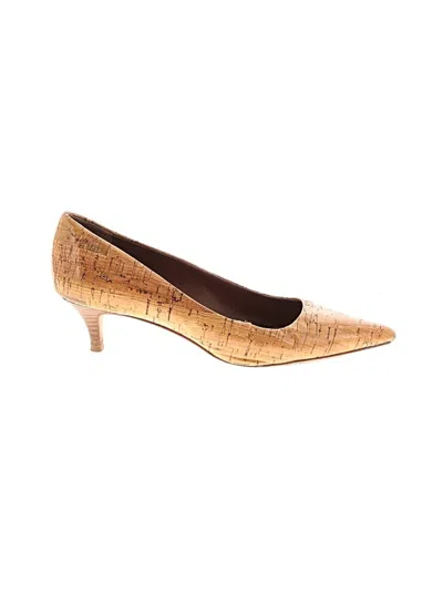 Pre-owned Donald J Pliner Heels In Brown