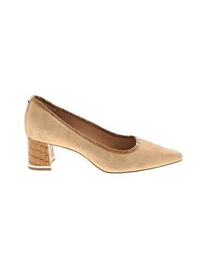 Pre-owned Donald J Pliner Heels In Gold